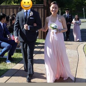 BRIDESMAID DRESS - Blush Pink - Size S